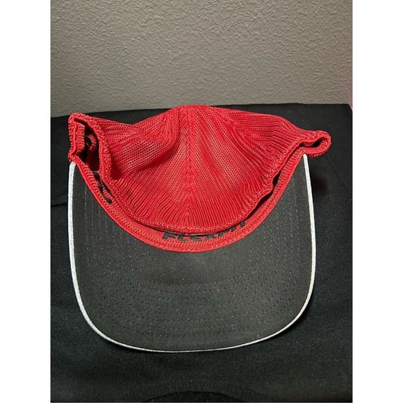 Mac Tools Embroidered Patch Flexfit Hat Gray and Red OSFA - Picture 4 of 6